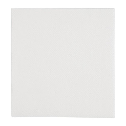 Fiesta Recyclable Premium Tablin Cocktail Napkin White 240x240mm Airlaid 1/4 Fold (Pack of 2400) FE262