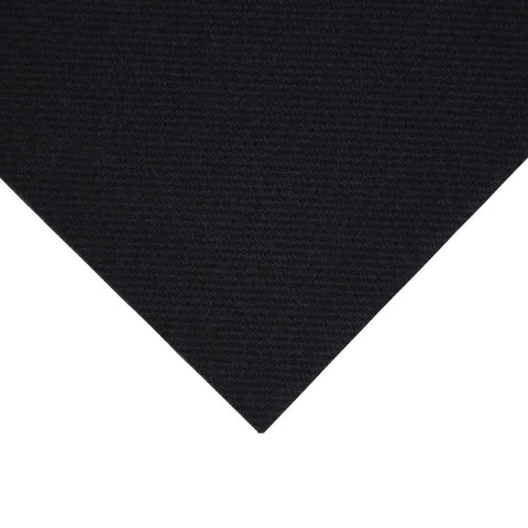 Fiesta Recyclable Premium Tablin Cocktail Napkin Black 24x24cm Airlaid 1/4 Fold (Pk 2400) FE263
