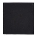 Fiesta Recyclable Premium Tablin Dinner Napkin Black 40x40cm Airlaid 1/4 Fold (Pack of 500) FE270