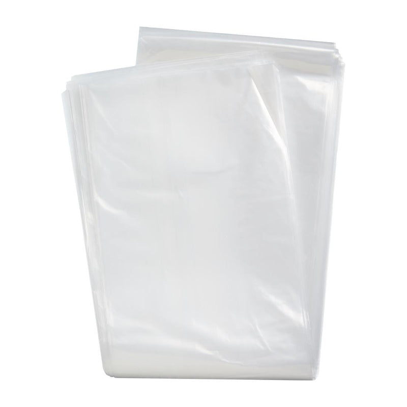 Jantex Kitchen Tidy Food Safe Garbage Bags Clear 27Ltr (Pack of 50) FL883