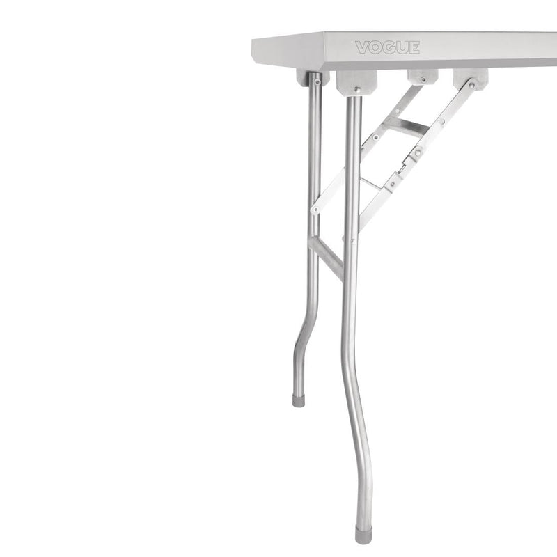 Vogue Stainless Steel Folding Work Table 1830x610x780 FN289