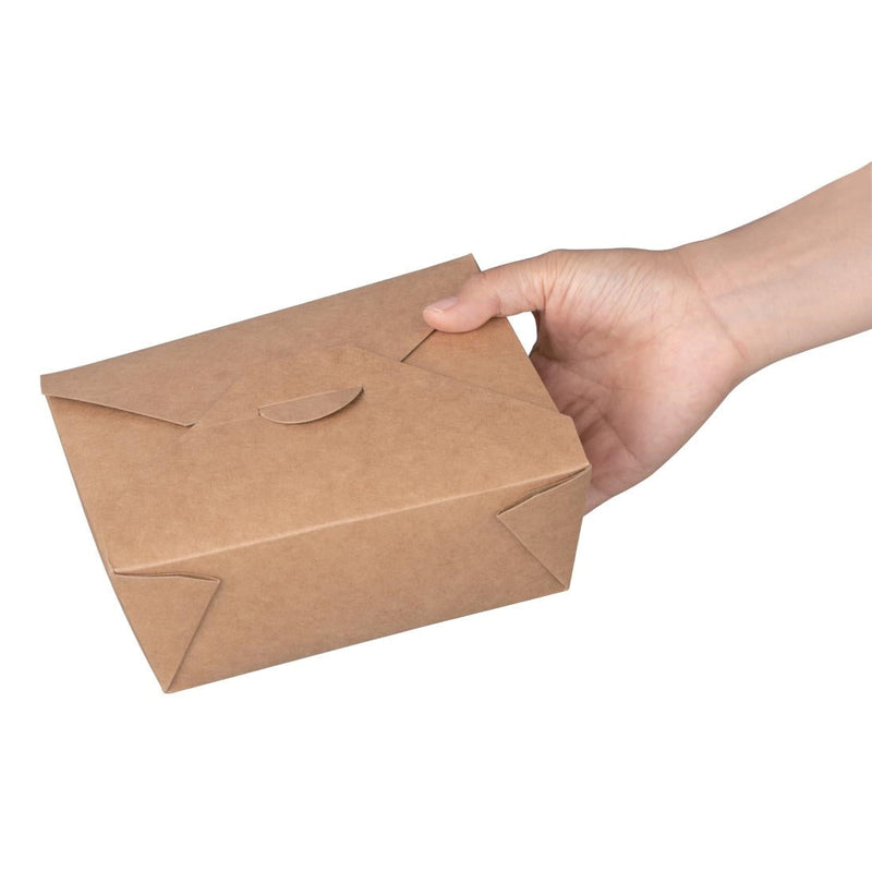 Fiesta Cardboard Takeaway Food Containers 152mm (Pack of 200) FN895