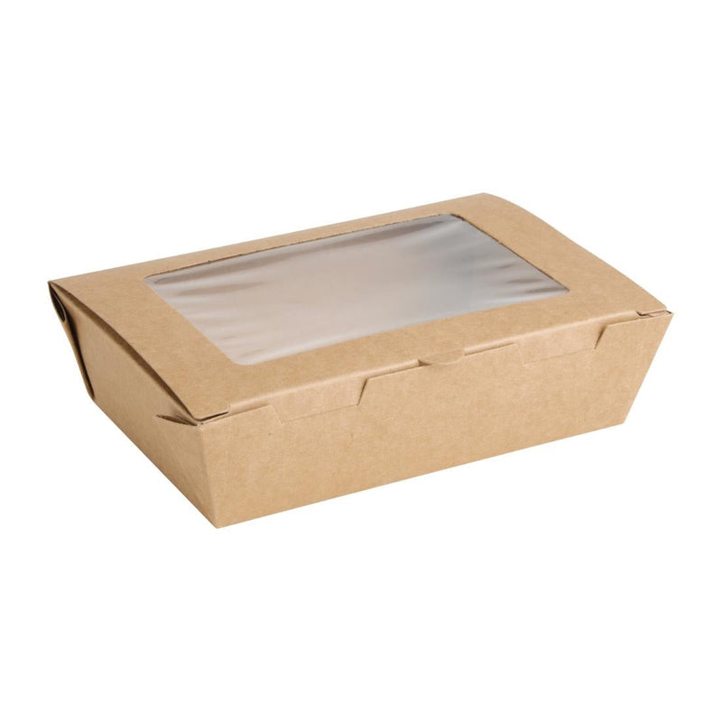Fiesta Salad Box with PET Window 700ml (Pack of 200) FN897