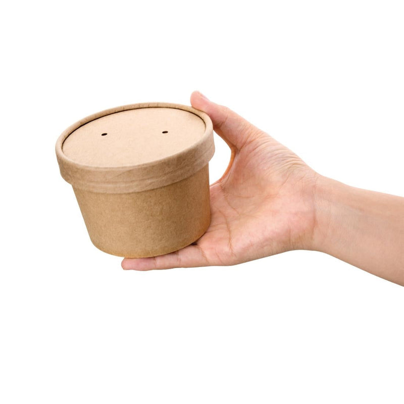 Fiesta Recyclable Soup Containers 230ml (Pack of 500) FP475