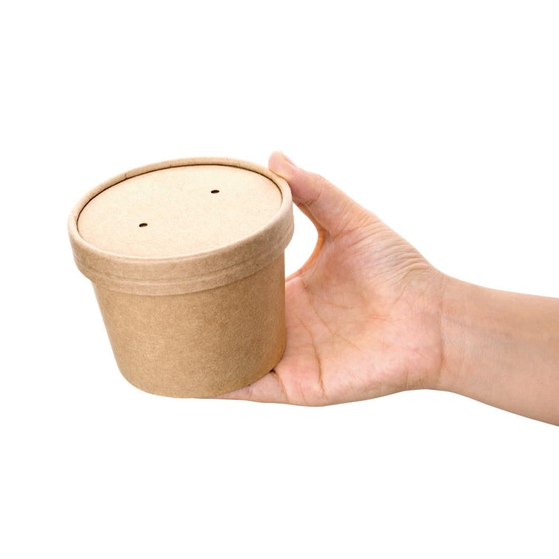 Fiesta Recyclable Soup Containers 340ml (Pack of 500) FP476
