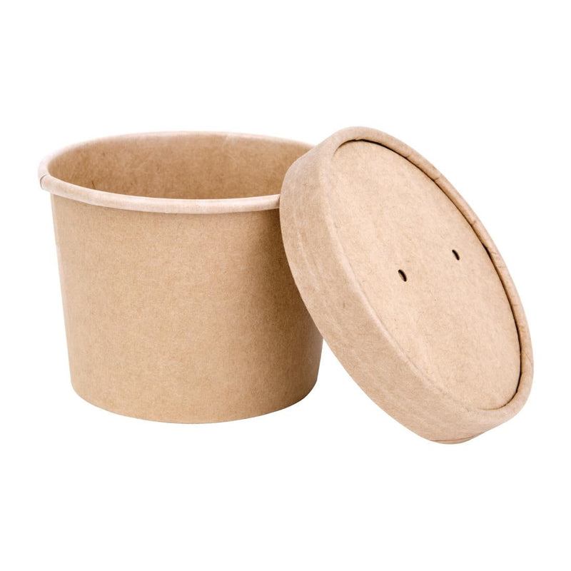 Fiesta Recyclable Soup Containers 340ml (Pack of 500) FP476
