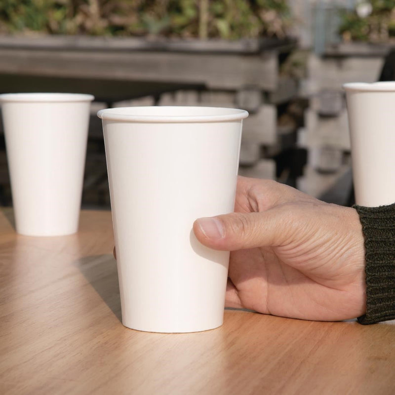 Fiesta Recyclable Cold Paper Cup 16oz 90mm (Pack of 1000) FP781
