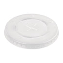 Fiesta Recyclable Polystyrene Lids for 340ml Cold Paper Cups 80mm (Pack of 1000) FP783