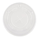 Fiesta Recyclable Polystyrene Lids for 340ml Cold Paper Cups 80mm (Pack of 1000) FP783
