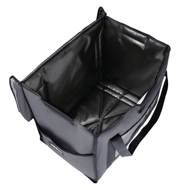 Vogue Insulated Folding Delivery Bag Grey 540x360x430mm FR226