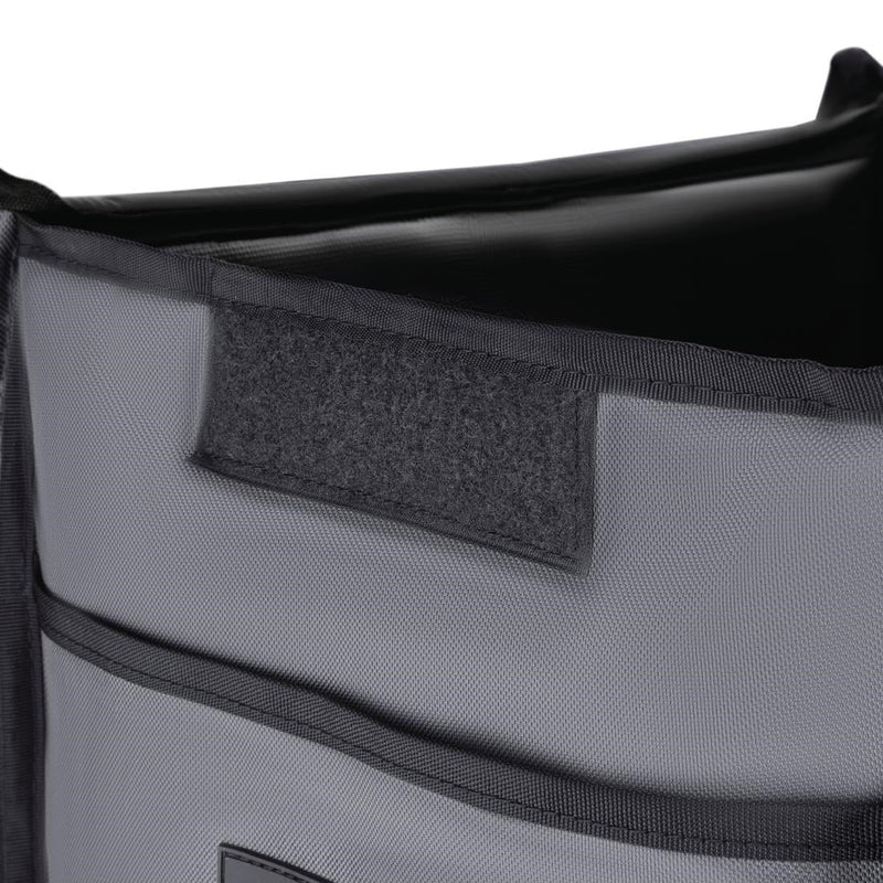 Vogue Insulated Folding Delivery Bag Grey 540x360x430mm FR226