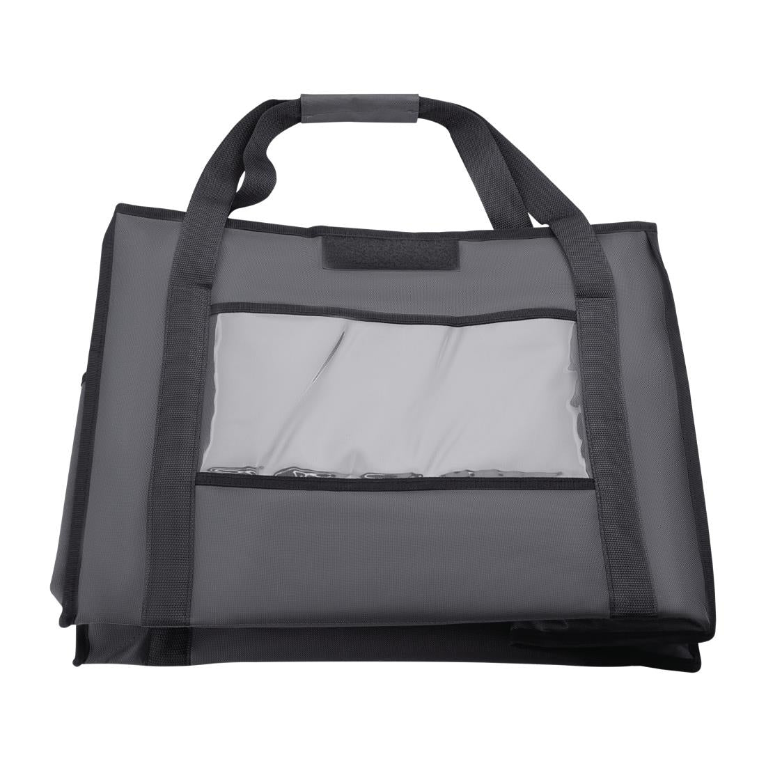 Vogue Insulated Folding Delivery Bag Grey 540x360x430mm FR226
