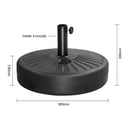 Bolero umbrella Base Black - 20Ltr FS231