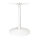 Bolero Cast Iron Round Table Base White FT029