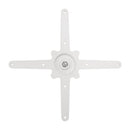 Bolero Cast Iron Round Table Base White FT029