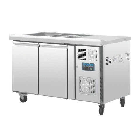 FT281-A Polar 2 Door Saladette Counter FT281-A