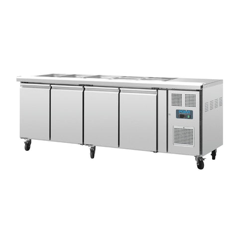 FT285-A Polar 4 Door Saladette Counter FT285-A