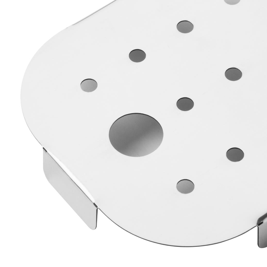 Vogue St/St GN Drainer Tray for GN 1/6 FU270
