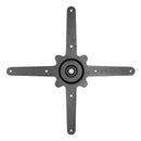 Bolero Black Cast Iron Table Base 720x420mm FU546