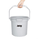 Jantex Grey Graduated Bucket with Pouring Lip 14ltr FU589