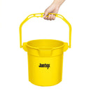 Jantex Yellow Graduated Bucket with Pouring Lip 10ltr FU834