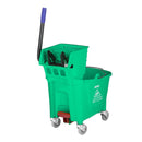 Jantex 30ltr Mop Bucket with Foot Pedal release - Green FW867