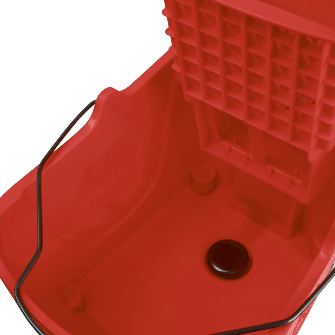 Jantex 30ltr Mop Bucket with Foot Pedal release - Red FW868