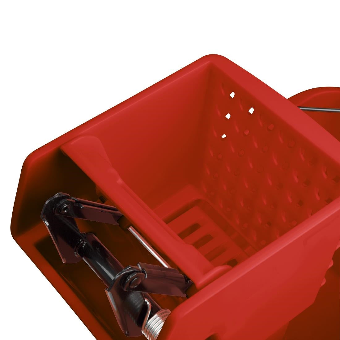 Jantex 30ltr Mop Bucket with Foot Pedal release - Red FW868