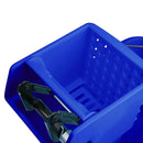 Jantex 30ltr Mop Bucket with Foot Pedal release - Blue FW869