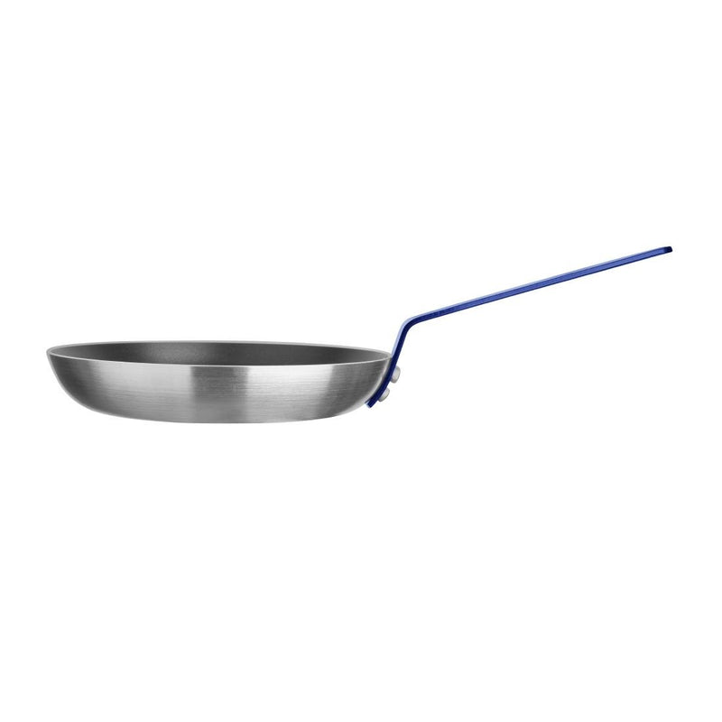 Hygiplas Aluminium Non-stick Teflon Platinum Plus Frying Pan with Blue Handle 24cm HT971
