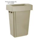 Jantex Slim Bin 60Ltr Beige FX149