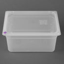 Hygiplas Click PP 1/2 GN Container with Lid & 7 Colour Clips 150mm 8.9Ltr (4 Pack) FZ090