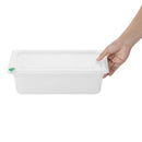 Hygiplas Click PP 1/3 GN Container with Lid & 7 Colour Clips 100mm 3.6Ltr (4 Pack) FZ092