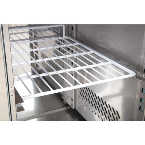 Polar U-Series Three Door Counter Fridge - 553Ltr UA049-A