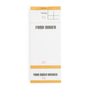 Olympia Recyclable Bar Food Order Pads with Tickets Single Leaf (Pack of 50) G522