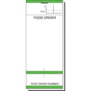 Olympia Recyclable Bar Food Order Pads with Tickets Single Leaf (Pack of 50) G522