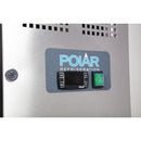 Polar U-Series Double Door Counter Fridge - 282Ltr UA047-A