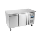 Polar U-Series Double Door Counter Fridge - 282Ltr UA047-A