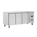 Polar U-Series Triple Door Counter Fridge - 417Ltr UA048-A