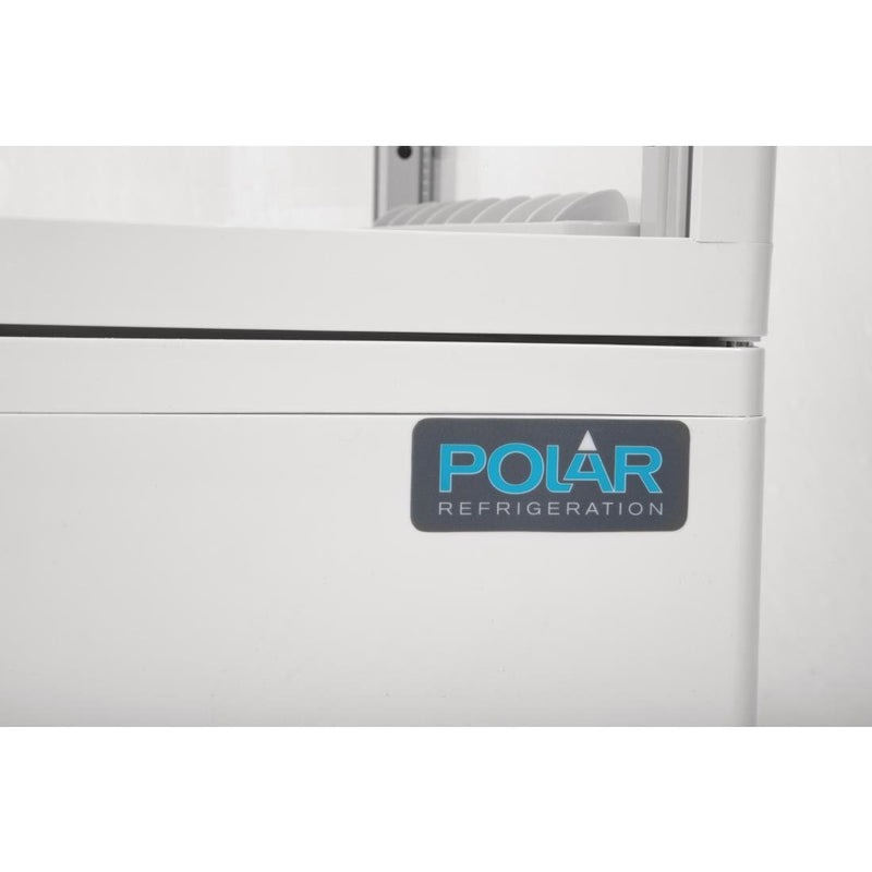 Polar C-Series Energy Efficient Display Fridge White 68Ltr