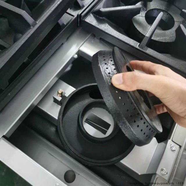 Gasmax 4 Burner With Oven Flame Failure - GBS4TSLPG