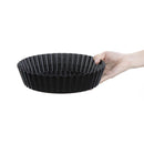 Vogue Non-Stick Deep Fluted Quiche Tin 55 x 250mm GC989