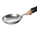 Vogue Carbon Steel Frying Pan 350mm GD007
