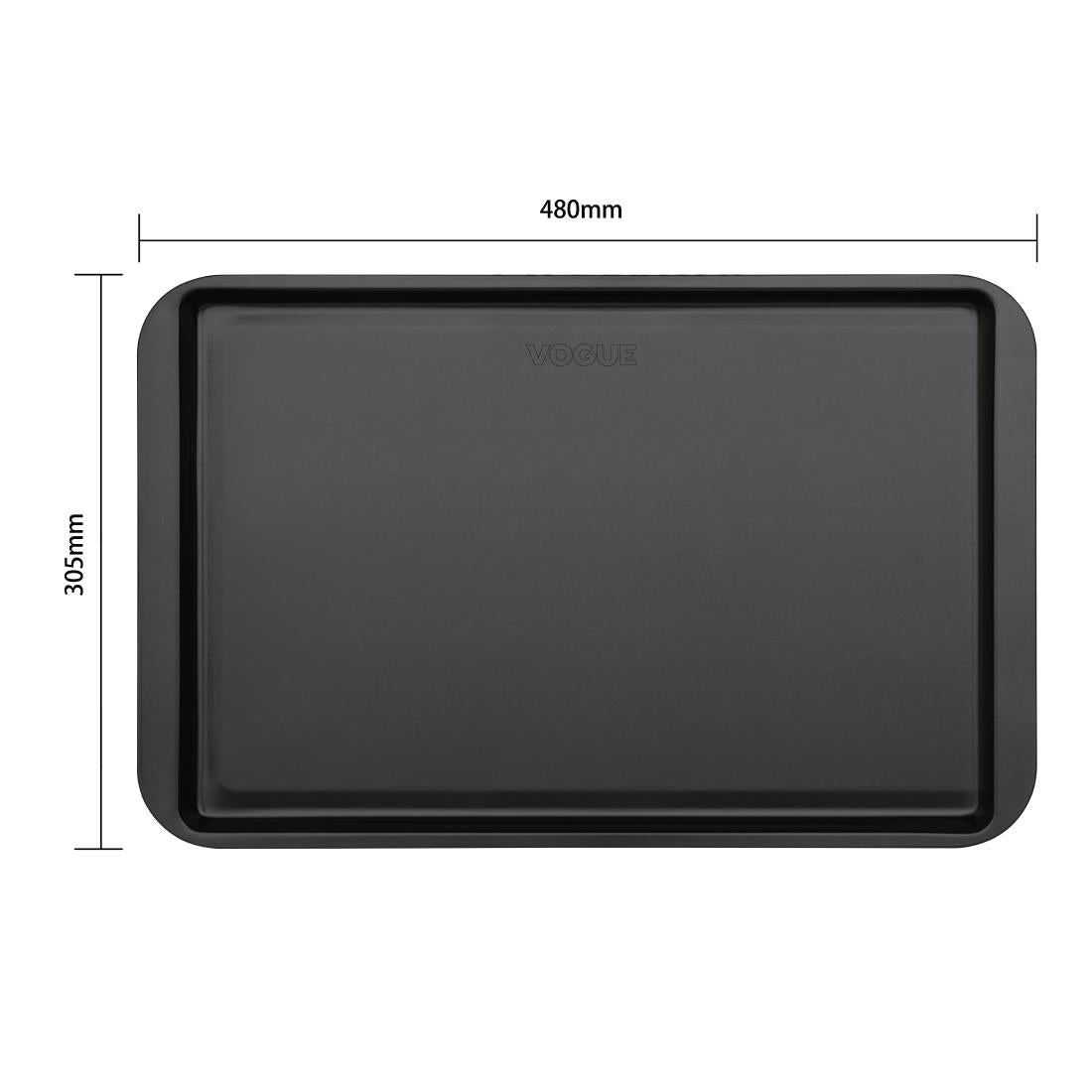 Vogue Non-Stick Baking Tray Large GD016