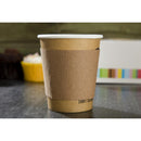 Fiesta Recyclable Corrugated Cup Sleeves for 225ml Cup (Pack of 1000) GD328