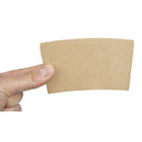 Fiesta Recyclable Corrugated Cup Sleeves for 350ml/455ml Cups (Pack of 1000) GD329
