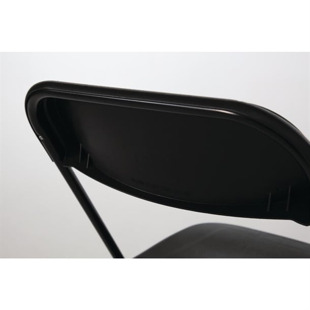 Bolero PP Folding Chairs Black (10 Pack) GD386