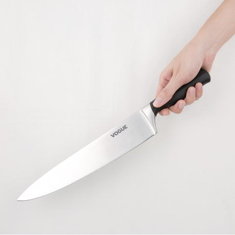 Vogue Soft Grip Chefs Knife 254mm GD752