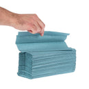 Jantex C Fold Hand Towels Blue 1-Ply (Pack of 12) GD832
