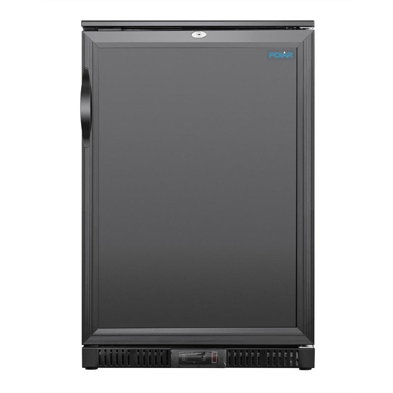Polar G-series 850mm Single Door Back Bar Cooler Solid Door 128 Ltr GE997-A